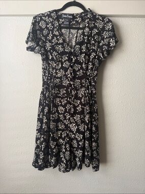 Vintage Jamie Brooke short sleeve button down shorts romper